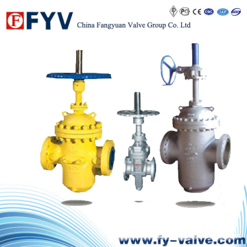 Expanding Flate Valve for Corrosive Oil Gas Media